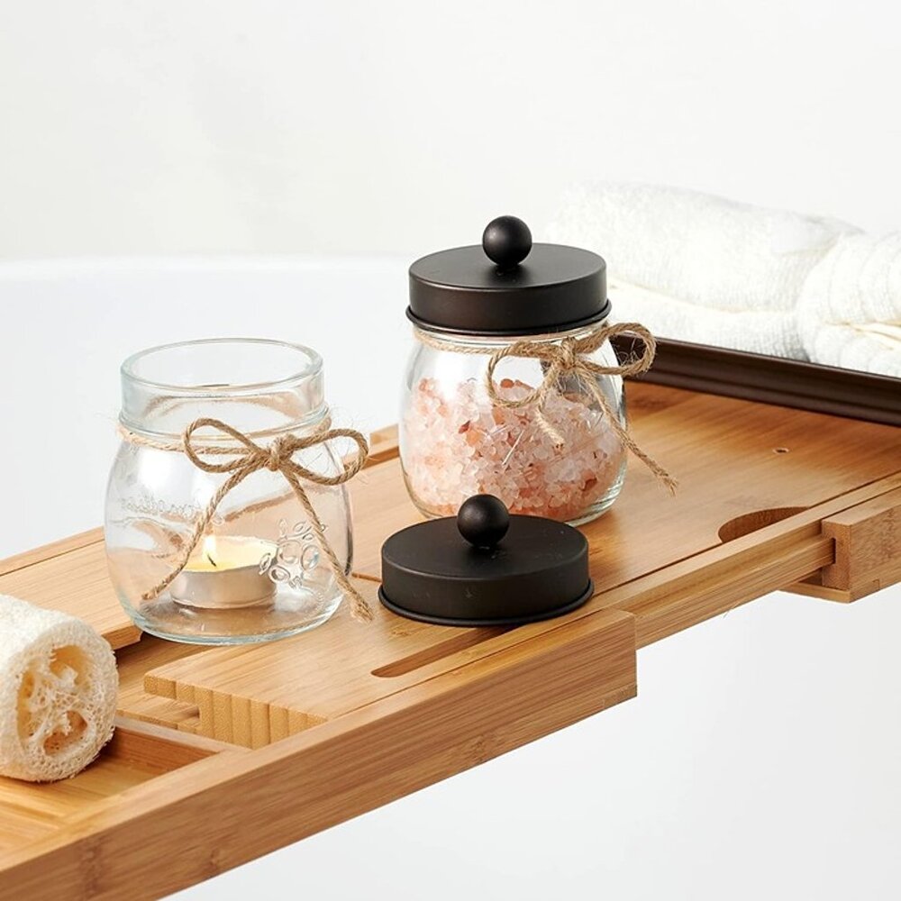 NEW  2Pack Bathroom Organizers and Storage Qtip Holder Bathroom Decorations - Picture 6 of 9